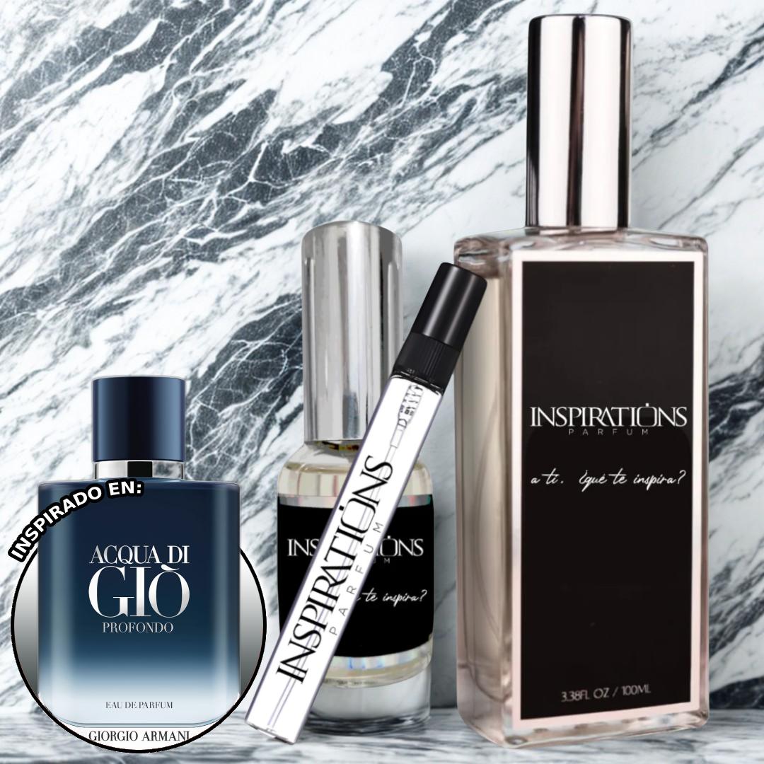 INSPIRADO EN: ACQUA DI GIO PROFONDO - ARMANI INSPIRADO EN: ACQUA DI GIO PROFONDO - ARMANI